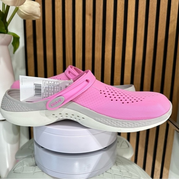 Crocs Unisex Literide 360 Clogs Pink SZ 13 Men/15 Women NEW WITH TAGS 206708-6SW - Picture 4 of 5